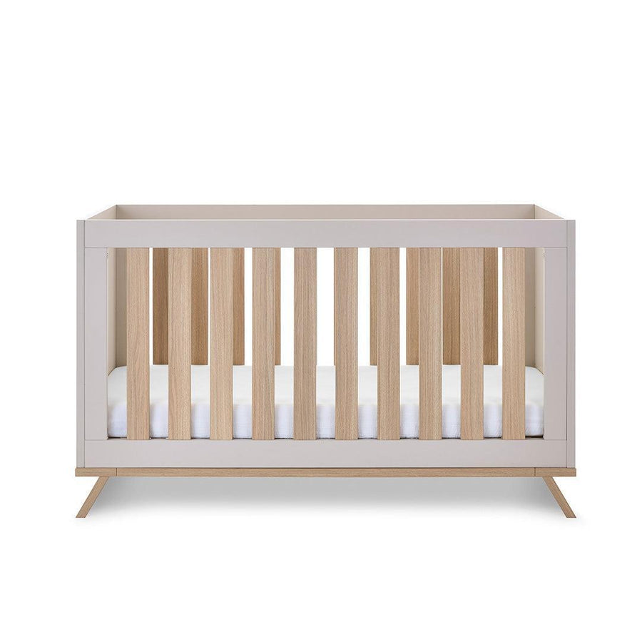 Obaby Thea Cot Bed - Latte-Cot Beds-Latte- | Natural Baby Shower