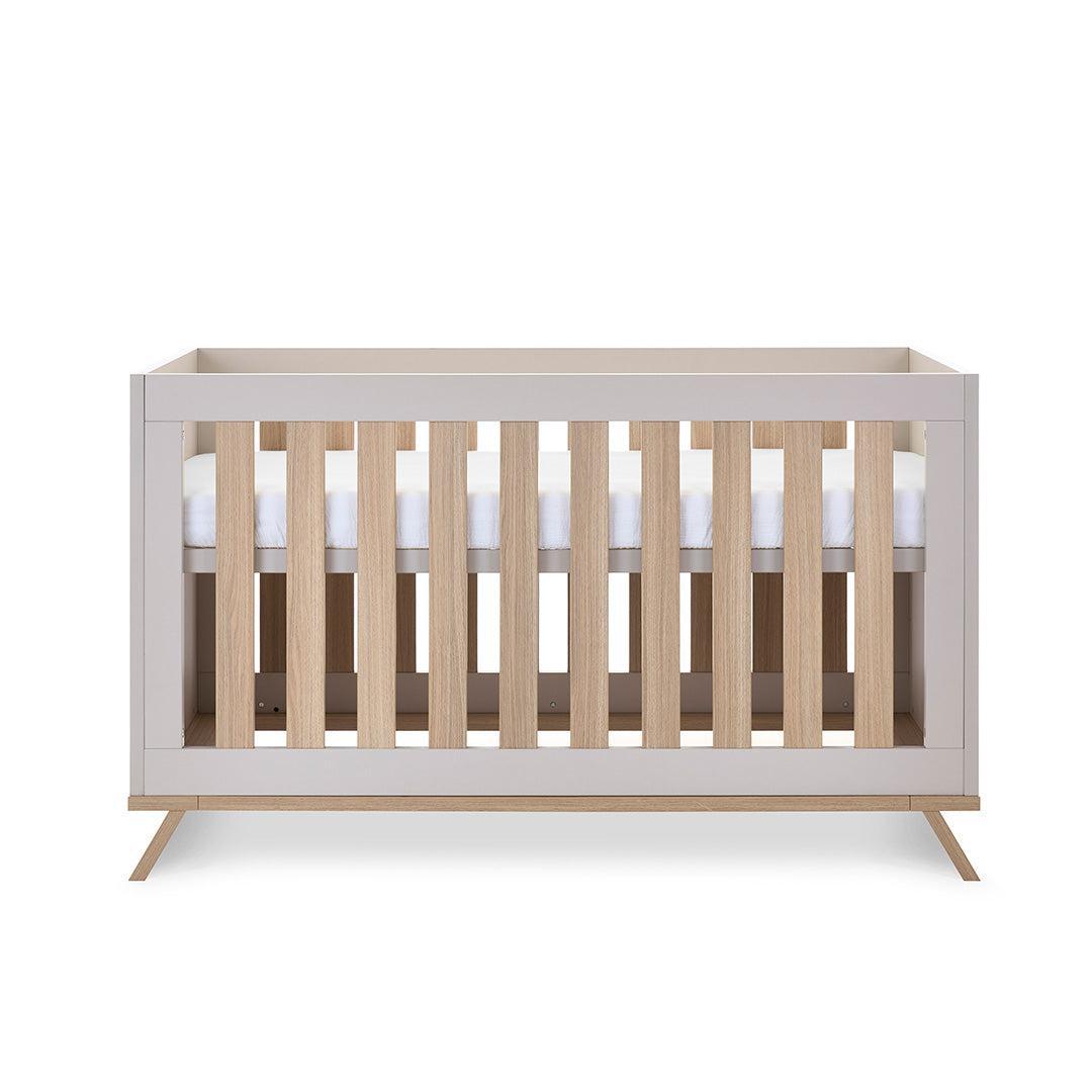 Obaby Thea Cot Bed - Latte-Cot Beds-Latte- | Natural Baby Shower