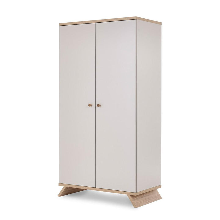 Obaby Thea Double Wardrobe - Latte-Wardrobes-Latte- | Natural Baby Shower