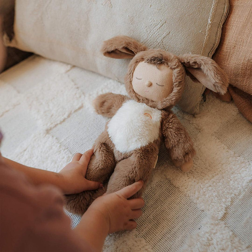 Olli Ella Cozy Dinkum Doll - Dog Digby-Soft Toys-Dog Digby- | Natural Baby Shower