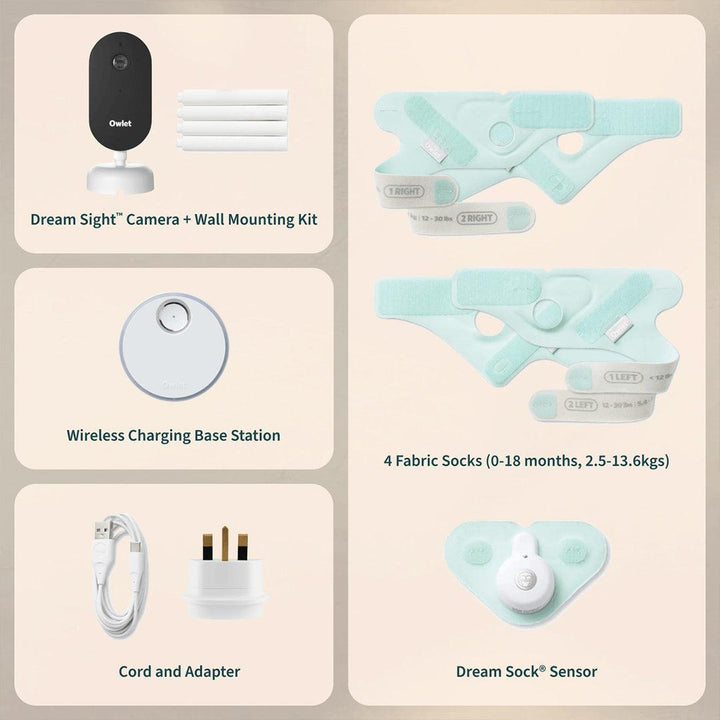 Owlet Dream Duo - Dusty Rose-Baby Monitors-Dusty Rose- | Natural Baby Shower