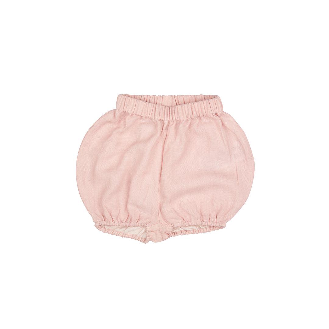 Pigeon Organics Plain Muslin Bloomers - Pink-Shorts-Pink-NB | Natural Baby Shower