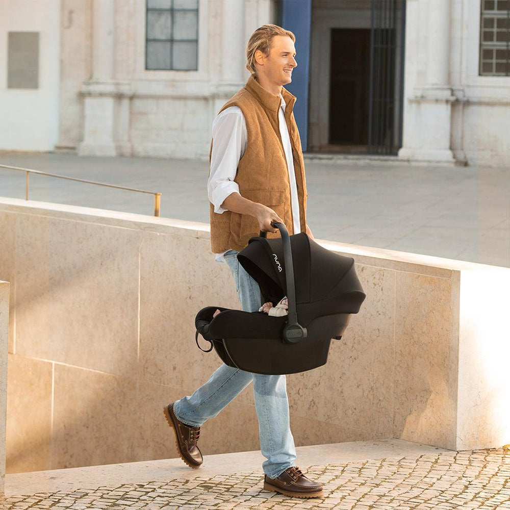 Nuna PIPA Lite Car Seat - Caviar-Car Seats-Caviar-No Base | Natural Baby Shower