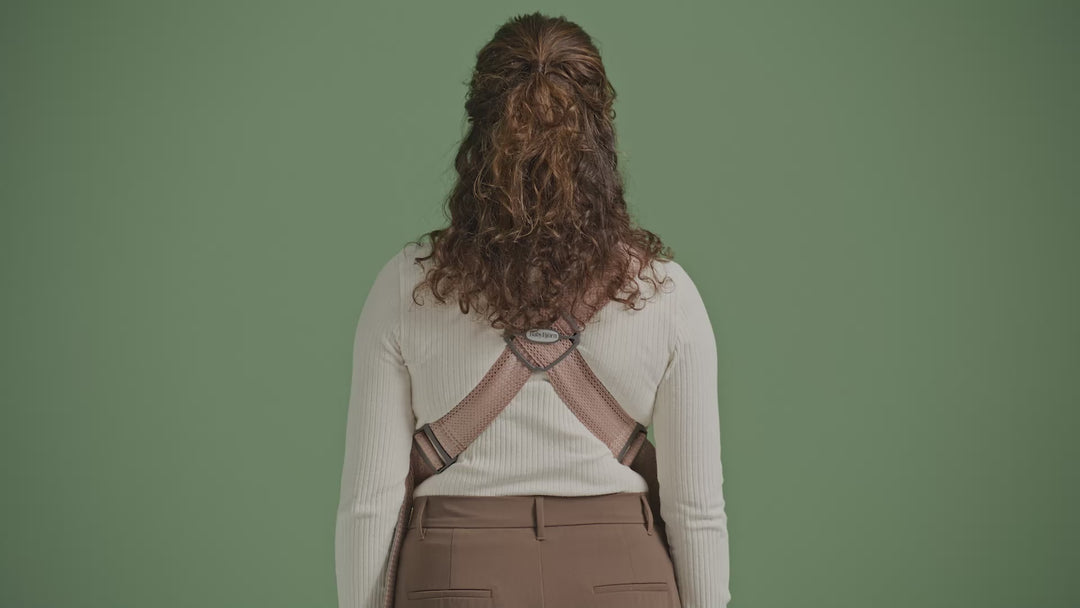 BabyBjorn Mini Woven Baby Carrier - Black