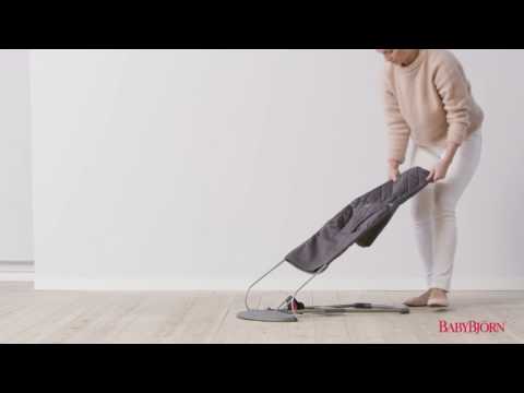 BabyBjörn Balance Soft Baby Bouncer - Beige/Grey - Woven/Jersey