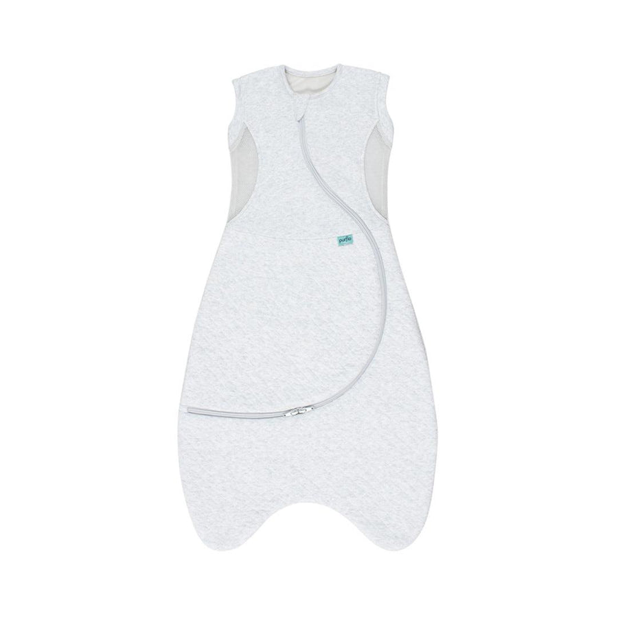 Purflo Cuddle To Sleep Bag - 2.5 Tog - Minimal Grey-Sleeping Bags-Minimal Grey-3-12m | Natural Baby Shower