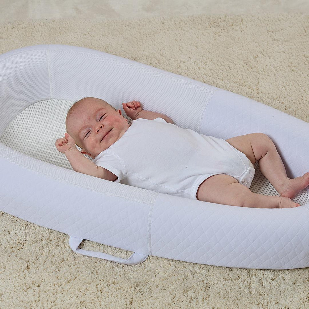 Purflo Sleep Tight Baby Bed - Luxe White-Baby Nests-Luxe White- | Natural Baby Shower