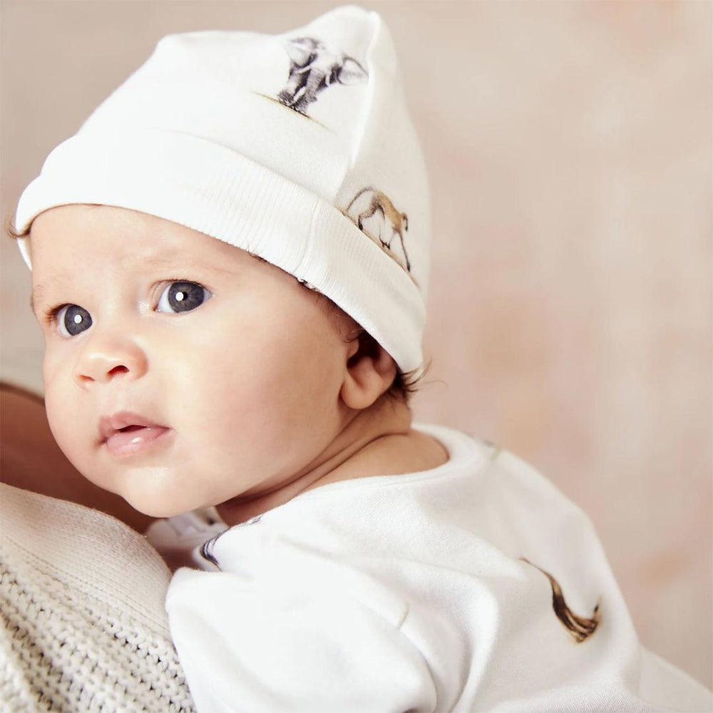 Rosa & Blue Hat - Safari-Hats- | Natural Baby Shower