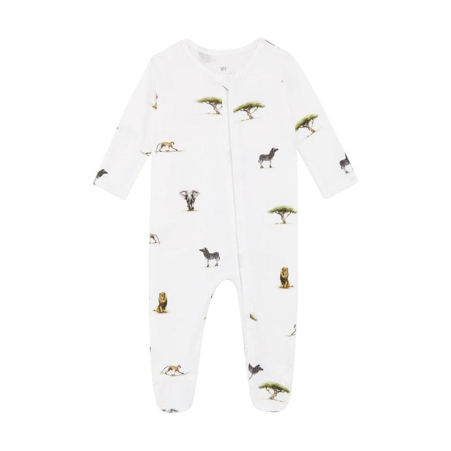 Rosa & Blue Sleepsuit - Safari-Sleepsuits- | Natural Baby Shower