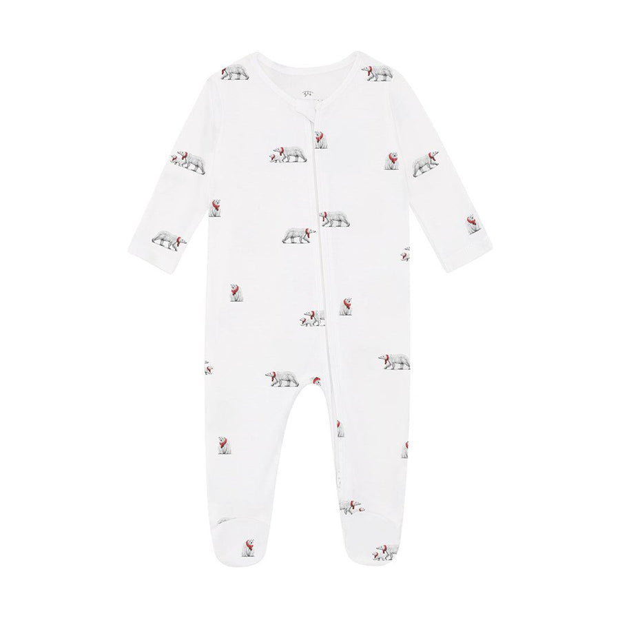 Rosa & Blue Sleepsuit - Polar Bear-Sleepsuits- | Natural Baby Shower