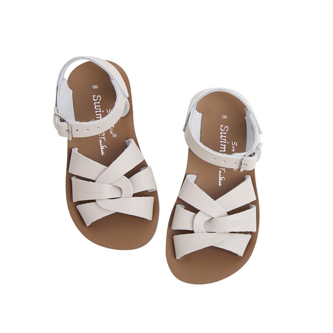 Salt-Water Sandals Swimmer Stone Natural Baby Shower