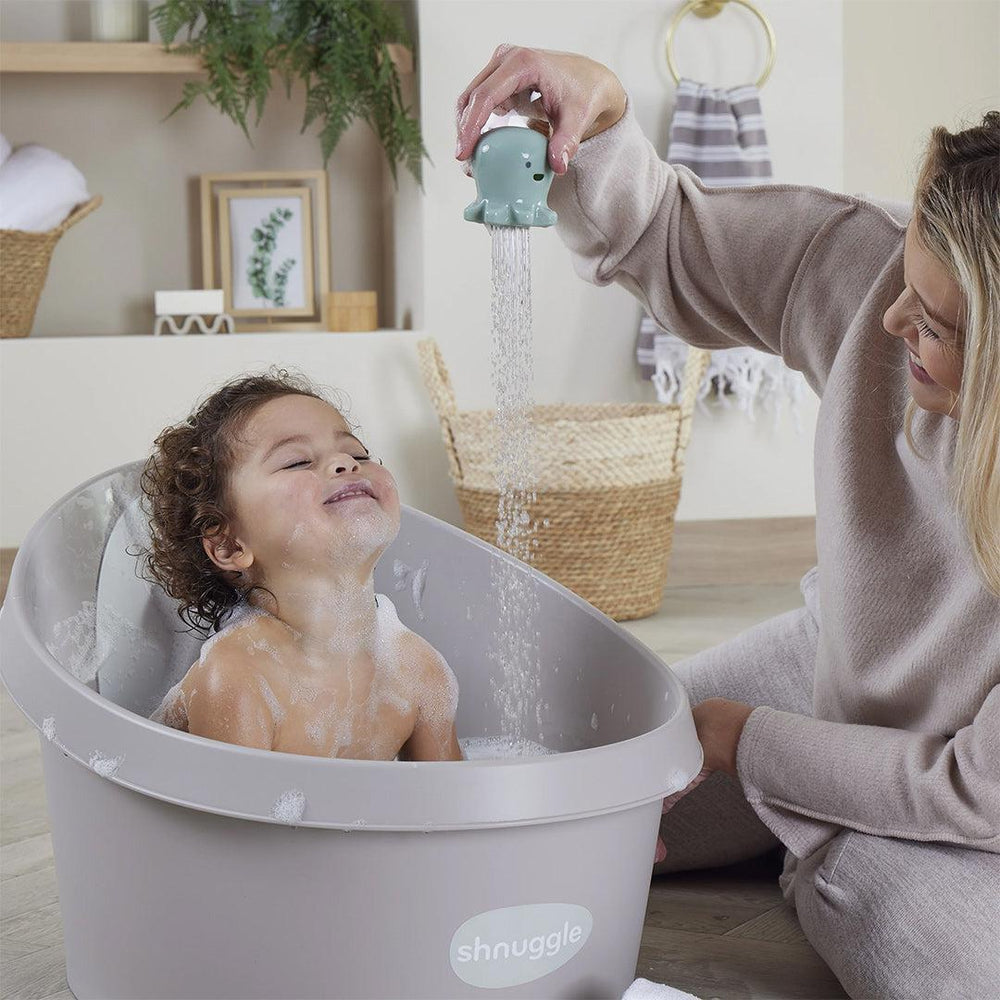 Shnuggle Whale Octopus Bath Buddies Set - Neutral-Bath Toys-Neutral- | Natural Baby Shower