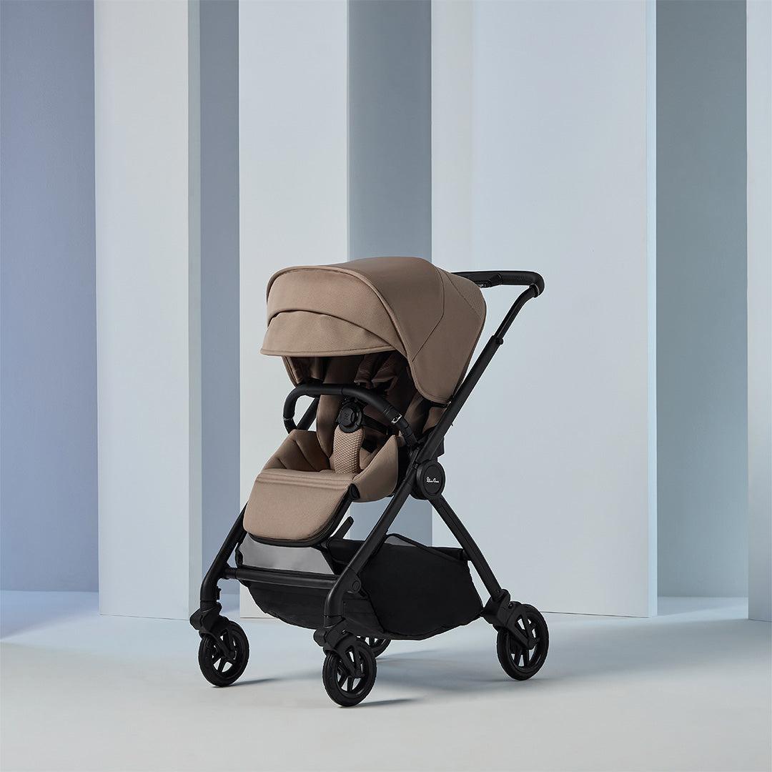 Silver Cross Dune 2 Pushchair + Cloud T Travel System - Mocha-Travel Systems-Mocha-With Accessory Box | Natural Baby Shower
