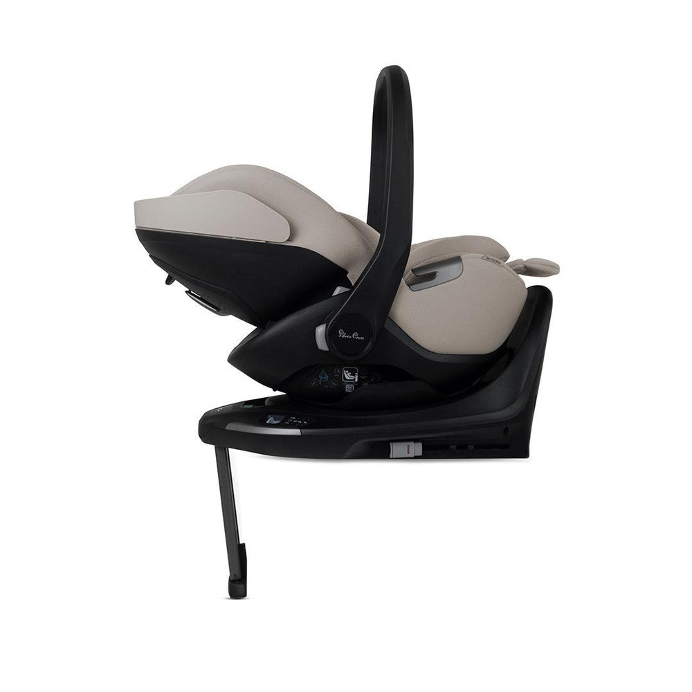 Silver Cross Glide Plus 360 - Natural Taupe-Car Seats-Natural Taupe- | Natural Baby Shower