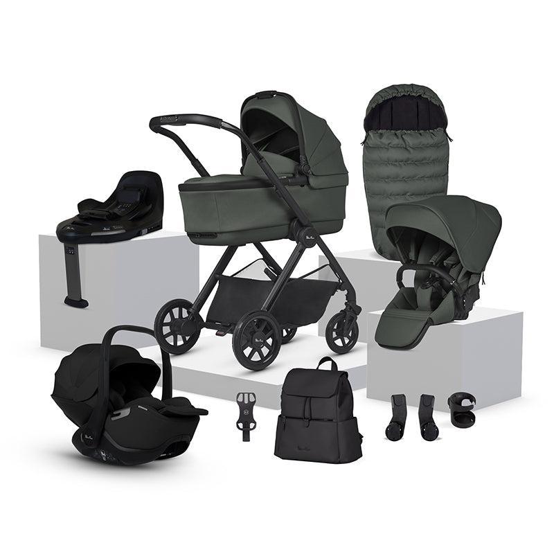 Silver Cross Reef 2 Ultimate 360 Bundle-Travel Systems-Pewter- | Natural Baby Shower