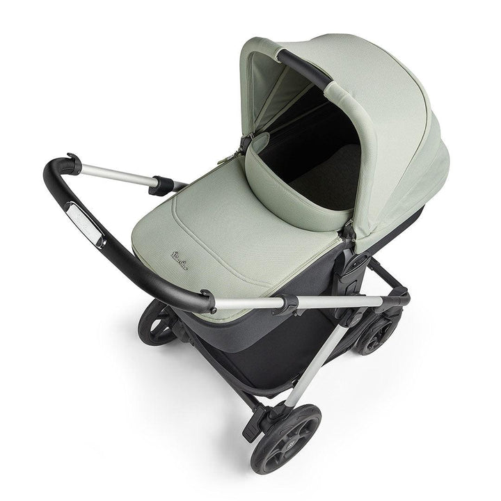 Silver Cross Tide 3-in-1 Pushchair + Cloud T Travel System - Sage-Travel Systems-Sage-No Accessory Box | Natural Baby Shower