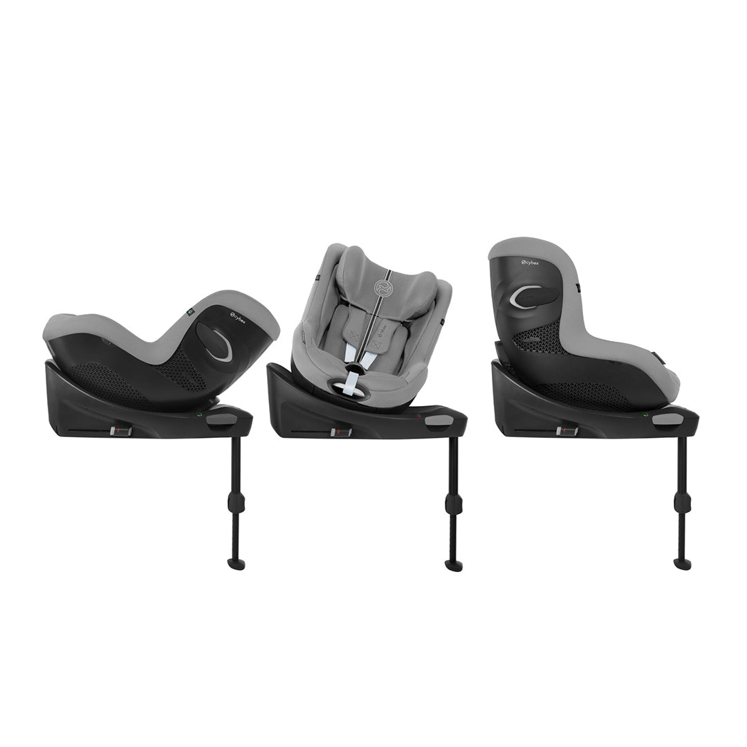 CYBEX Sirona Gi i-Size Plus Car Seat - Stone Grey-Car Seats-Stone Grey- | Natural Baby Shower