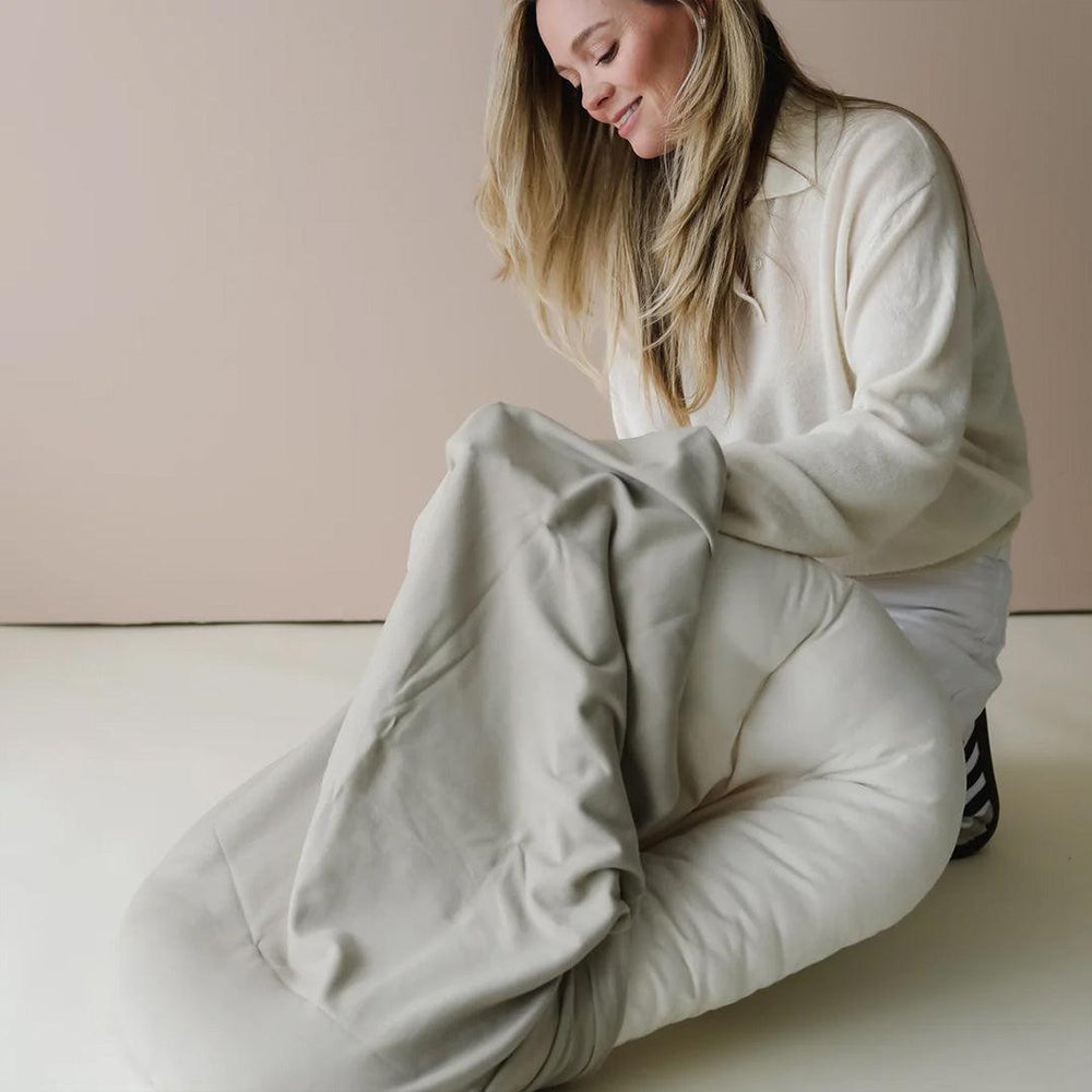 Snuggle Me Infant Lounger Cover - Birch-Baby Nest Covers-Birch- | Natural Baby Shower