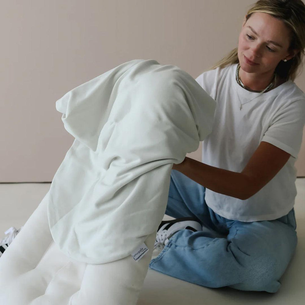 Snuggle Me Infant Lounger Cover - Sage-Baby Nest Covers-Sage- | Natural Baby Shower