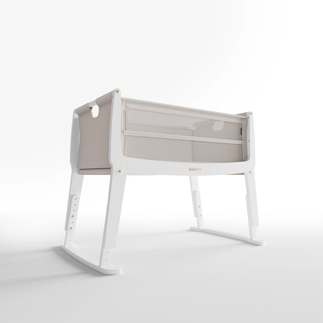 Snüz Snuzpod Studio Bedside Crib - Paris White