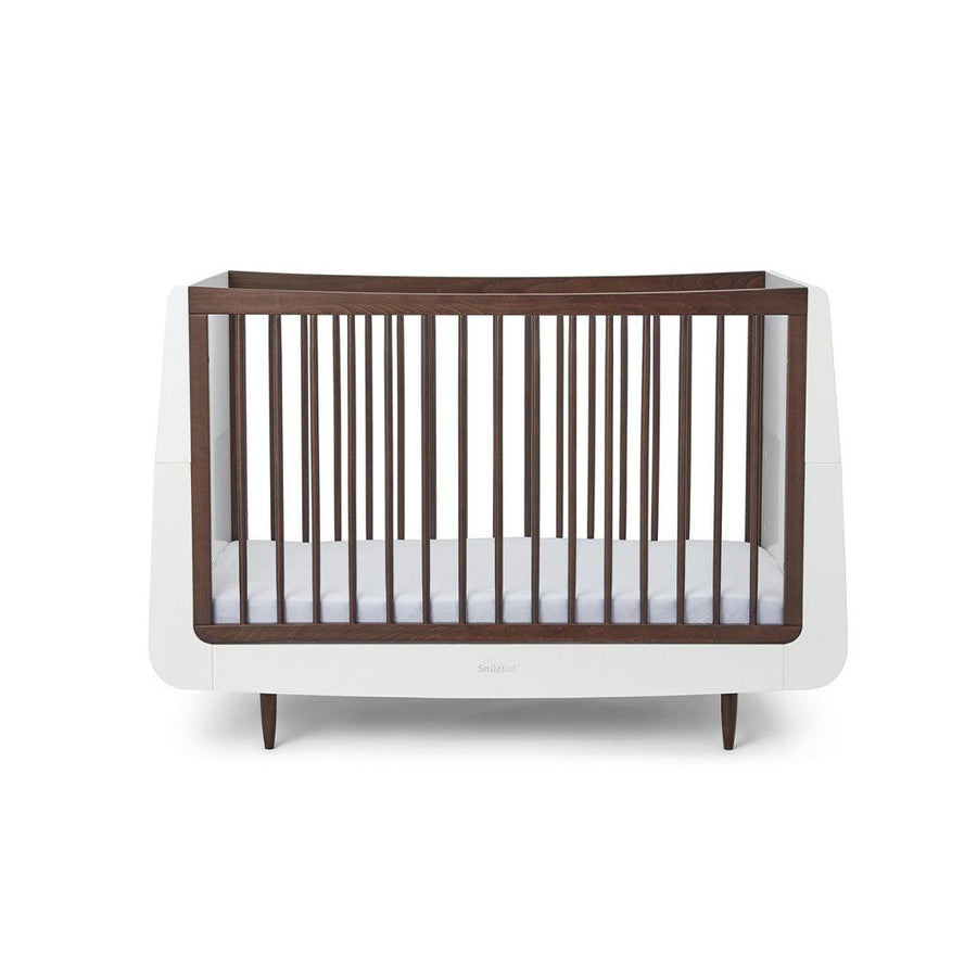 SnuzKot Cot Bed - The Natural Edit - Ebony-Cot Beds-Ebony-No Mattress | Natural Baby Shower