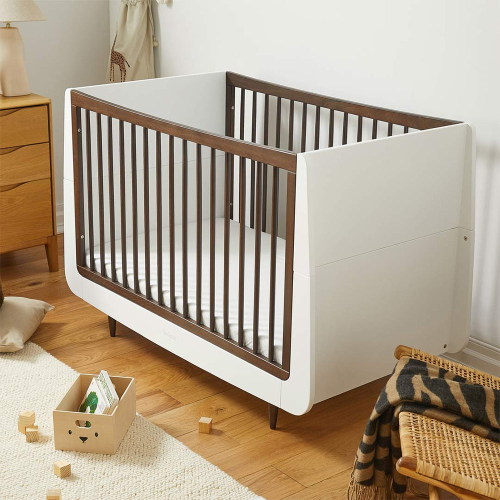 SnuzKot Cot Bed - The Natural Edit - Ebony-Cot Beds-Ebony-No Mattress | Natural Baby Shower