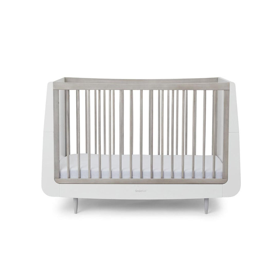SnuzKot Cot Bed - The Natural Edit - Silver Birch-Cot Beds-Silver Birch-No Mattress | Natural Baby Shower
