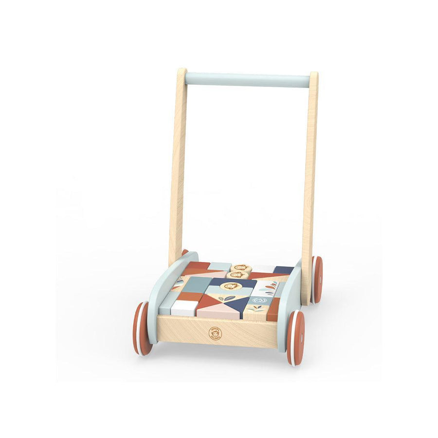 Speedy Monkey Block Walker w/27 blocks-Ride-on Toys- | Natural Baby Shower