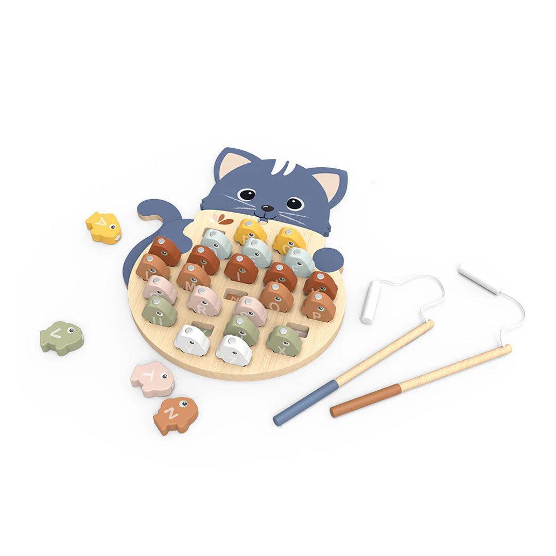 Speedy Monkey Alphabet Fishing Game-Shape Sorters- | Natural Baby Shower