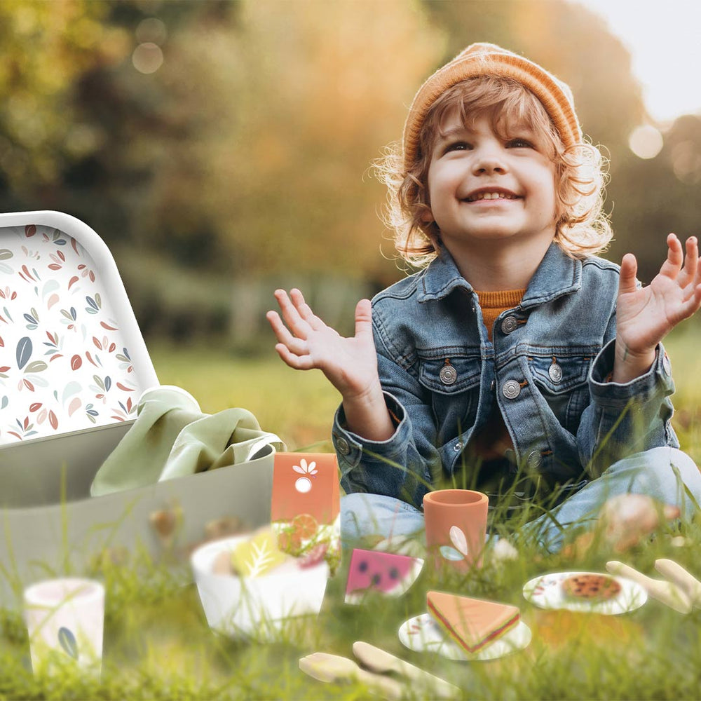 Speedy Monkey Picnic Basket-Role Play- | Natural Baby Shower