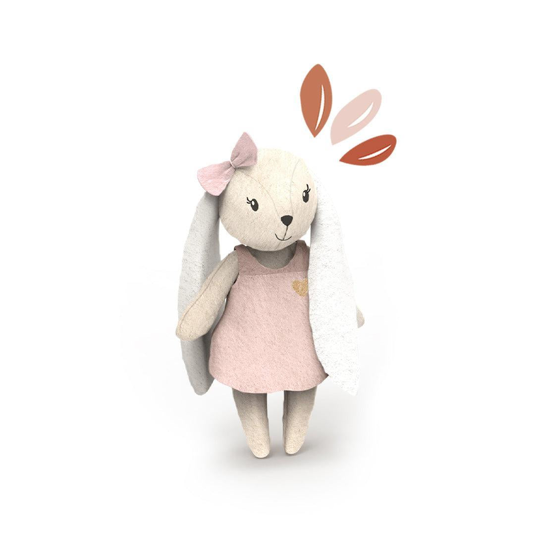 Speedy Monkey Rabbit Family of 4 Characters-Role Play- | Natural Baby Shower