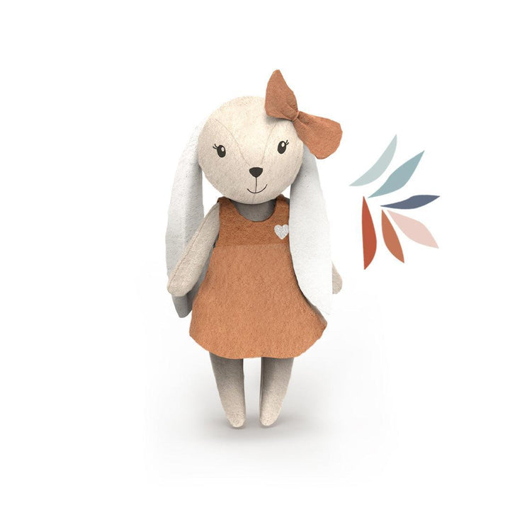 Speedy Monkey Rabbit Family of 4 Characters-Role Play- | Natural Baby Shower