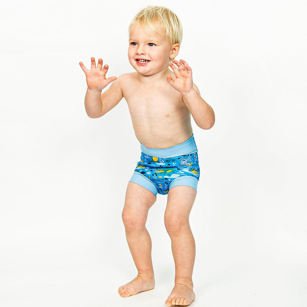 Splash About Happy Nappy - Crocodile Swamp-Nappies-Crocodile Swamp-0-3m | Natural Baby Shower