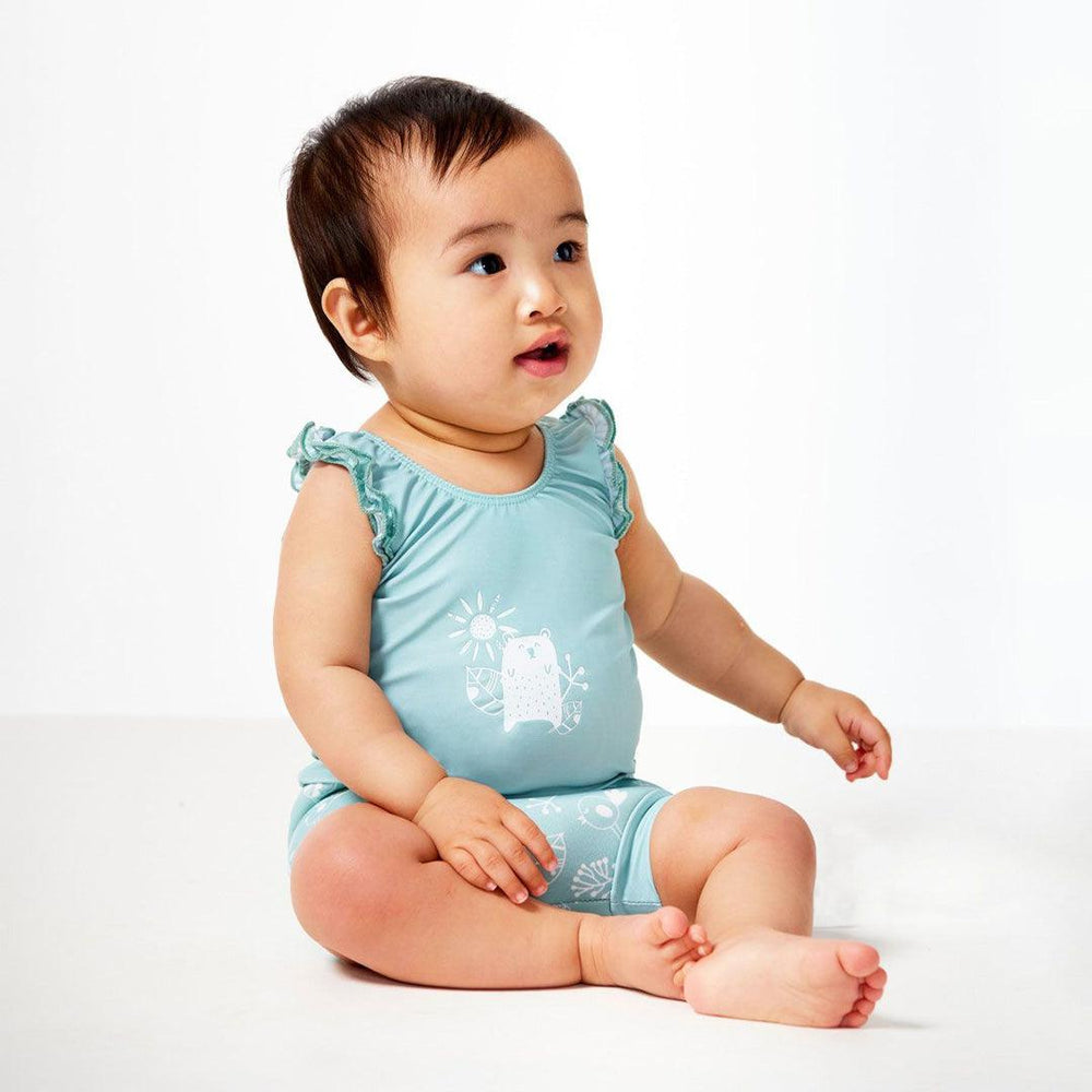 Splash About Happy Nappy Swim Costume - Sunny Bear-Swimsuits-Sunny Bear-0-4m | Natural Baby Shower