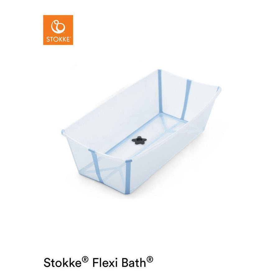Stokke Flexi X-Large Bath - Ocean Blue-Baths-Ocean Blue- | Natural Baby Shower