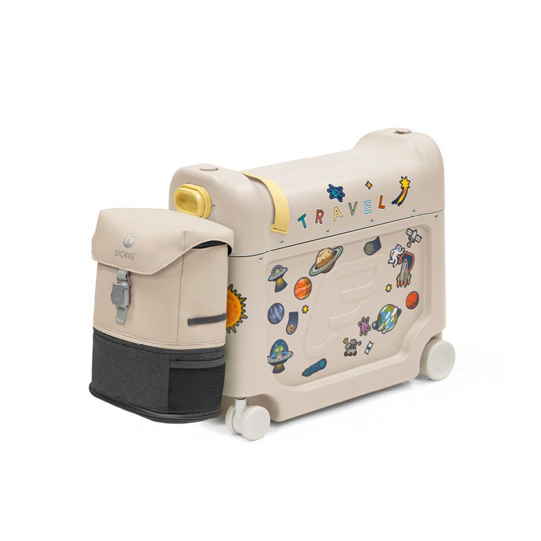 Stokke Jetkids Travel Bundle - Moonglow White