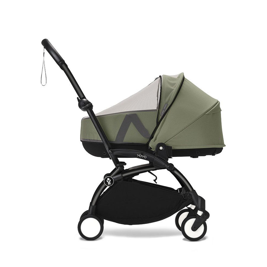 Stokke YOYO Newborn Shell Mosquito Net - Black-Insect Nets-Black-One Size | Natural Baby Shower