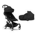 Nacelle Nouveau-né Stokke YOYO (0-6 Mois) | Coque Semi-rigue, Matelas Double | Pour Cadre YOYO Vendu Séparément | Noir - 2