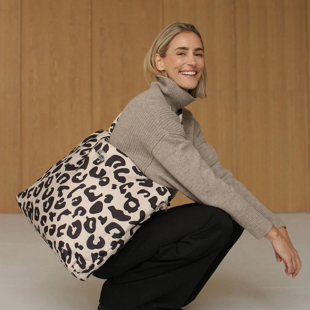 Studio Noos Holy Cow Puffy Diaper Bag - Holy Cow-Changing Bags-Holy Cow-58cm X 42cm | Natural Baby Shower