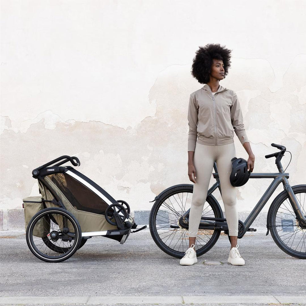 Thule Chariot Cross2 Double - Dark Slate-Strollers-Dark Slate-Double | Natural Baby Shower