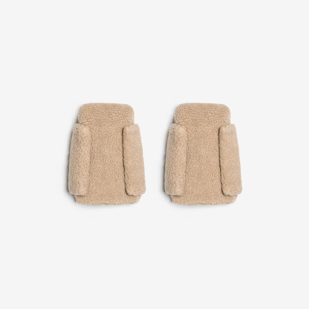 TIBA + MARL Handmitts - Beige Borg-Gloves + Mittens-Beige Borg- | Natural Baby Shower