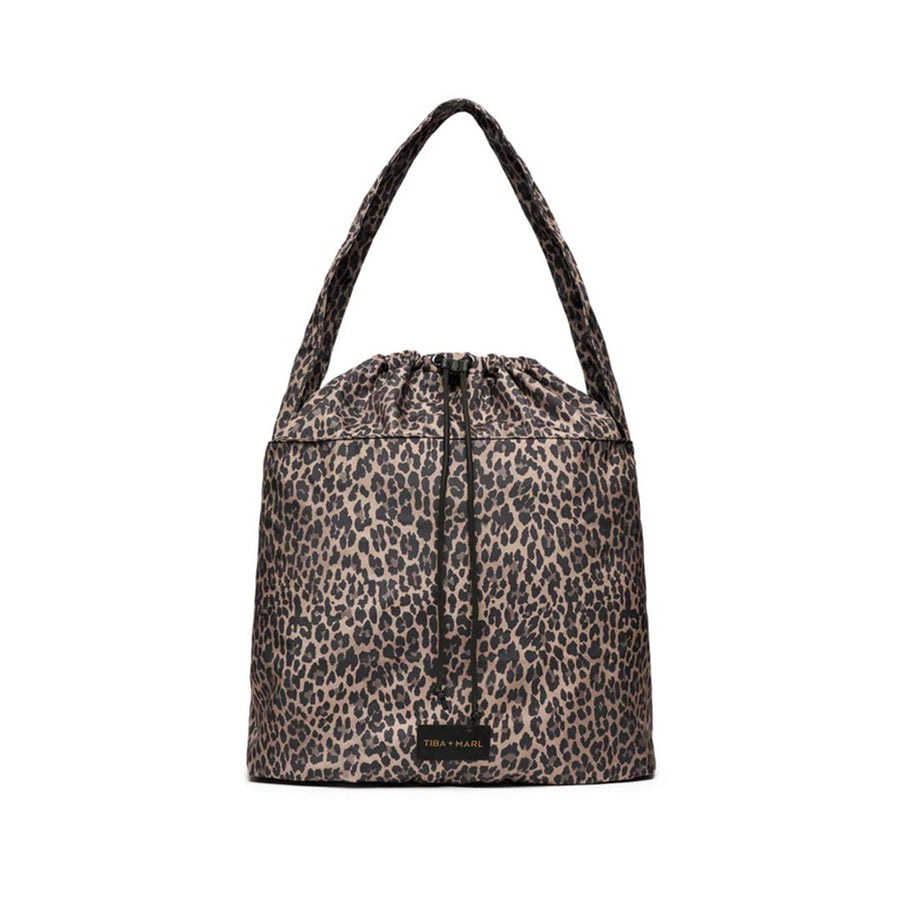 TIBA + MARL Packable Shopping Bag - Leopard-Mini Bags-Leopard- | Natural Baby Shower