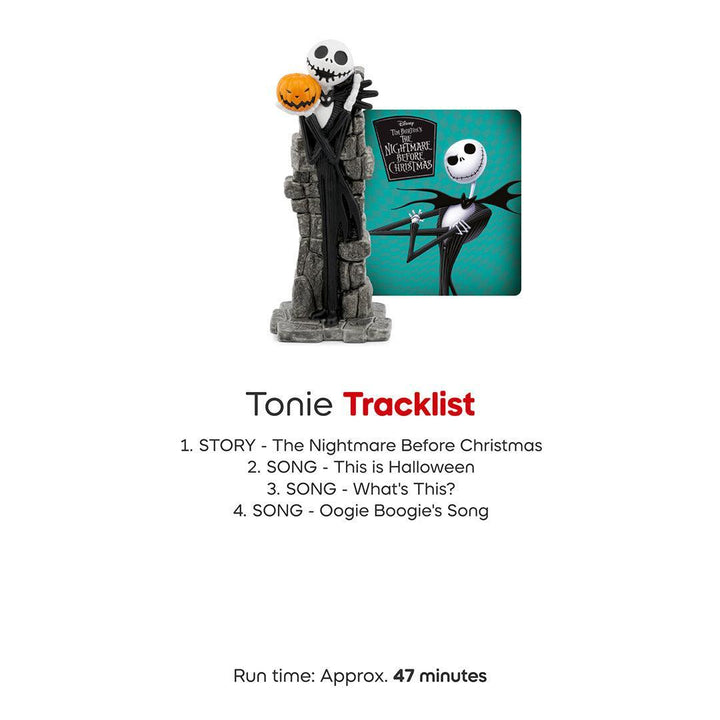 Tonies The Nightmare Before Christmas-Audio Player Cards + Characters- | Natural Baby Shower