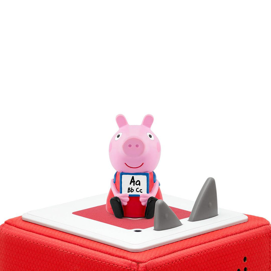 Tonies - Peppa Pig - Learn With Peppa-Audio Player Cards + Characters- | Natural Baby Shower