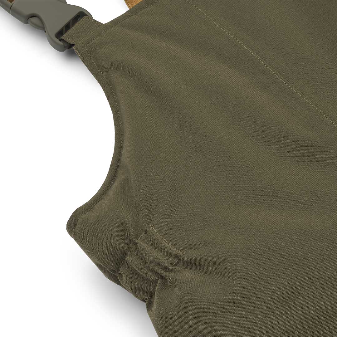 Liewood Sejr Snow Pants - Army Brown/Golden Caramel-Snowsuits-Army Brown/Golden Caramel-86 | Natural Baby Shower
