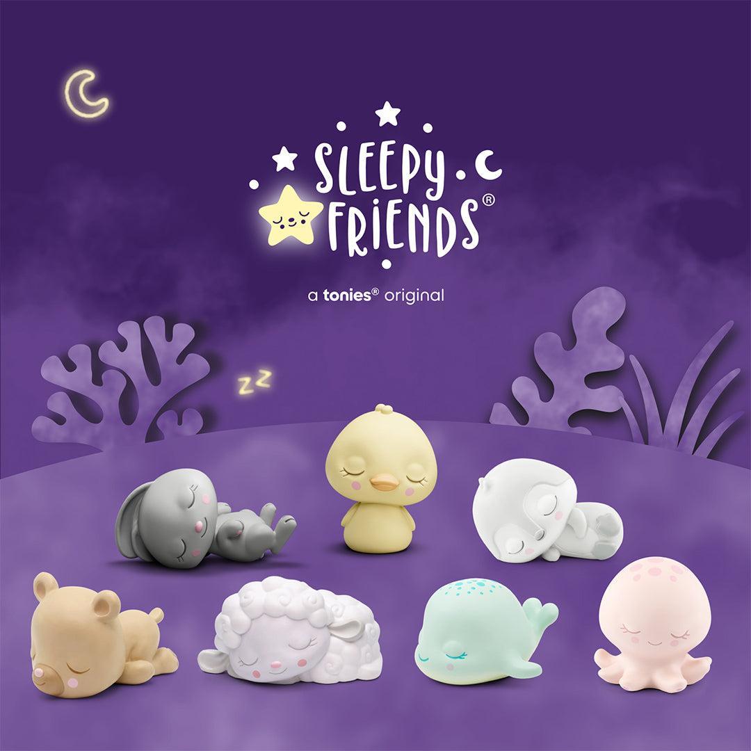 Tonies Sleepy Friends Night Light - Penguin-Audio Player Cards + Characters- | Natural Baby Shower
