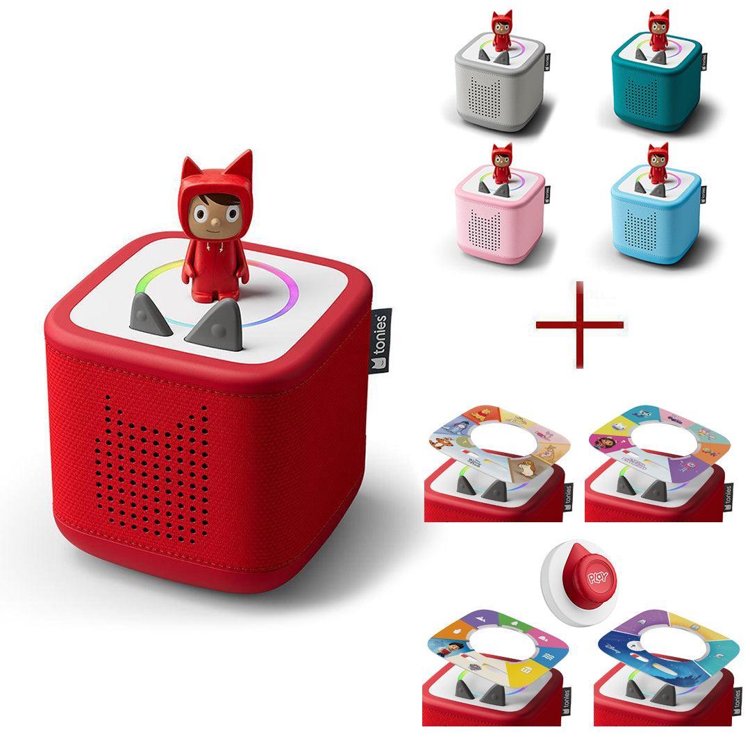Tonies Toniebox 2 Build Your Own Bundle | Tonieplay Controller + Game + Creative-Audio Players- | Natural Baby Shower