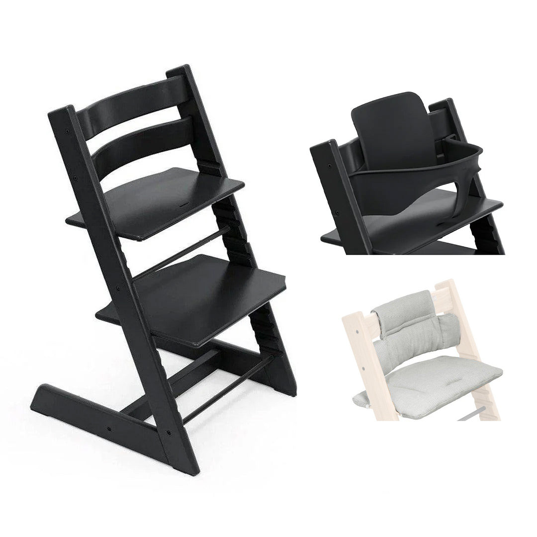 stokke high chair bundle Stokke® Tripp Trapp Highchair Bundle + Cushion
