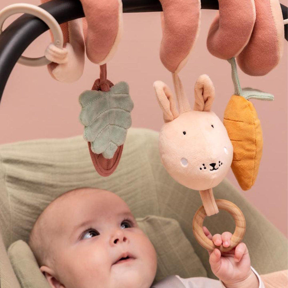 Trixie Activity Spiral - Mrs. Rabbit-Abacus + Bead Frames-Mrs. Rabbit- | Natural Baby Shower