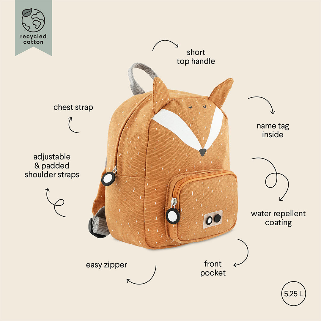 Trixie Small Backpack - Mr Fox
